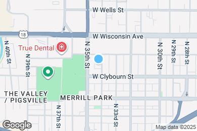 Map image of the property - 525 N 34th St