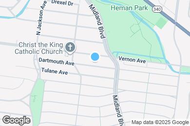 Map image of the property - 7245 Dartmouth Ave