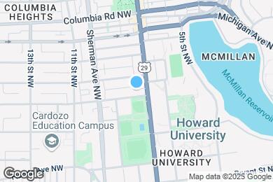 Map image of the property - 717 Euclid St NW