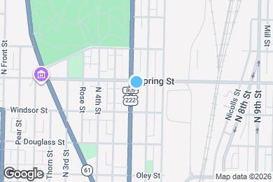 Map image of the property - 935 N 5th St