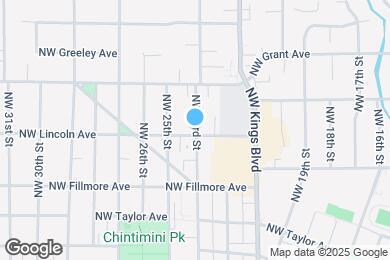 Map image of the property - 1008 NW 23rd St