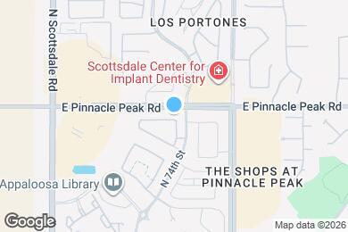 Map image of the property - 7356 E Vista Bonita Dr