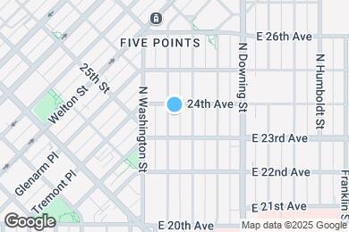 Map image of the property - 2342 N Clarkson St