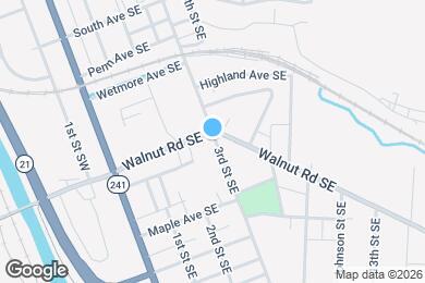 Map image of the property - 709 3rd St SE