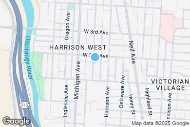 Map image of the property - 1012 Pennsylvania Ave