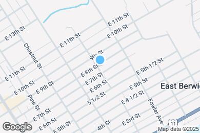Map image of the property - 500 E 8th St