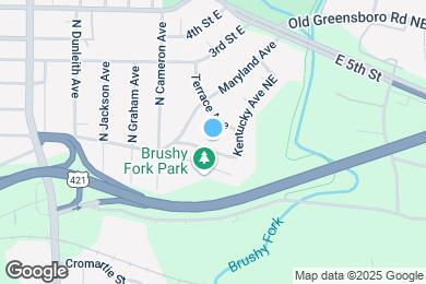 Map image of the property - 1841 Kentucky Ave