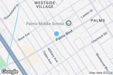 Map image of the property - 10927 Palms Blvd