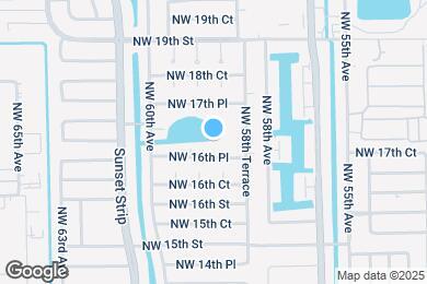 Map image of the property - 5881 NW 16th Pl