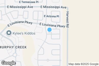 Map image of the property - 24603 E Louisiana Cir