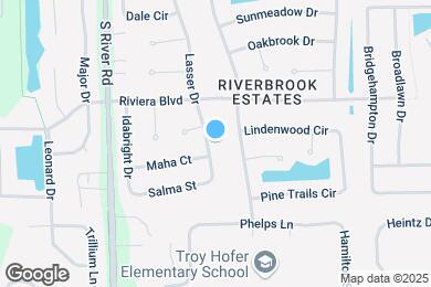 Map image of the property - 1304 Lasser Dr