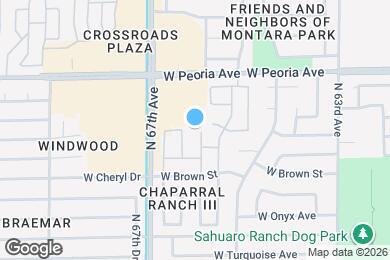 Map image of the property - 10246 N 66th Ave