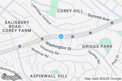 Map image of the property - 1575 Beacon St