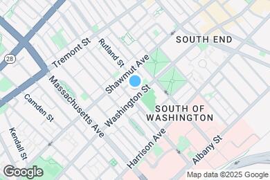 Map image of the property - 1601 Washington St