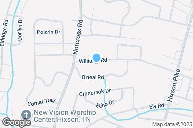 Map image of the property - 1416 Williams Road