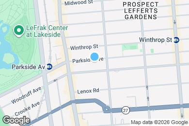 Map image of the property - Room in Shared 4 bed/2 bath home in Prospect Lefferts Gardens
