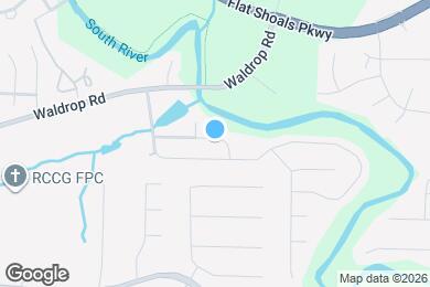 Map image of the property - 3457 Waldrop Creek Trail