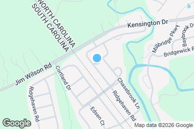 Map image of the property - 1501 Ridgehaven Rd