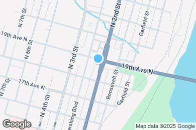 Map image of the property - 1824 N 2nd St