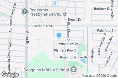 Map image of the property - 7105 Cotton Seed Dr