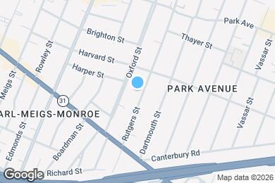 Map image of the property - 185 Rutgers St