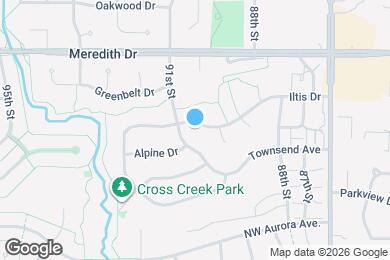 Map image of the property - 9020 Iltis Dr