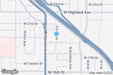 Map image of the property - 1948 Turrill Ave