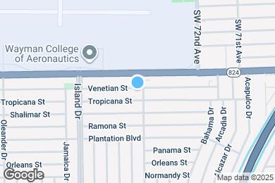 Map image of the property - 7560 Venetian St