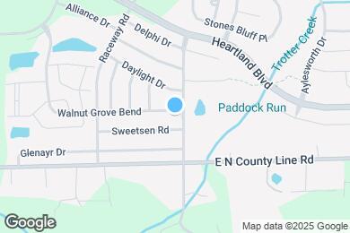 Map image of the property - 10975 Walnut Grove Bend