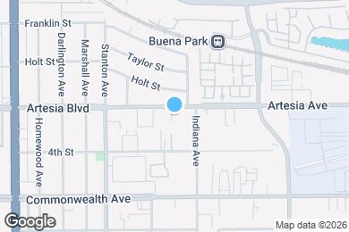 Map image of the property - 8182 Artesia Blvd