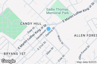 Map image of the property - 1512 Dansby St