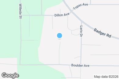 Map image of the property - 1965 Marlette Ct