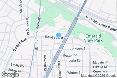 Map image of the property - 316 Bailey Ave