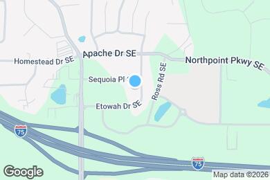 Map image of the property - 4170 Etowah Dr SE