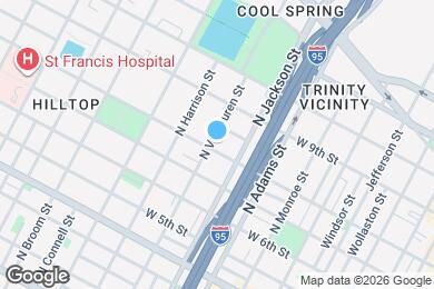 Map image of the property - 806 N Van Buren St
