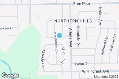 Map image of the property - 4916 Copeland St