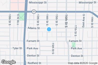 Map image of the property - 1219 14th St S