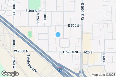 Map image of the property - 571 S 360 East Cir