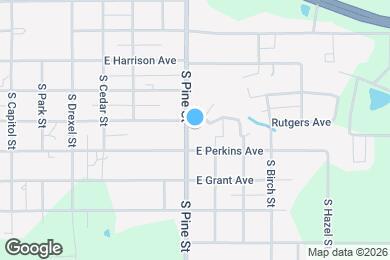 Map image of the property - 406 S Pine St
