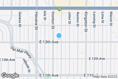 Map image of the property - 1309 Jamaica St