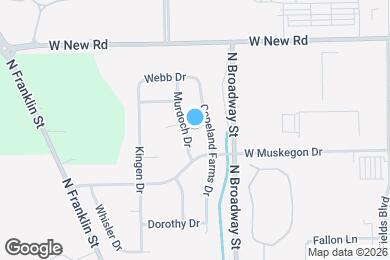 Map image of the property - 1833 Murdoch Dr