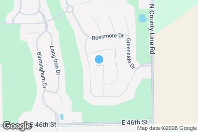 Map image of the property - 4936 Dunlin Dr