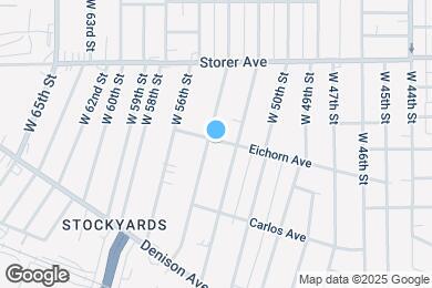Map image of the property - 3465 W 54th St
