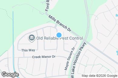 Map image of the property - 5702 Rocky Trail Dr