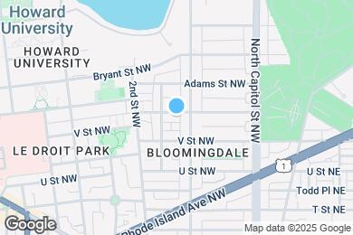 Map image of the property - 118 W St NW