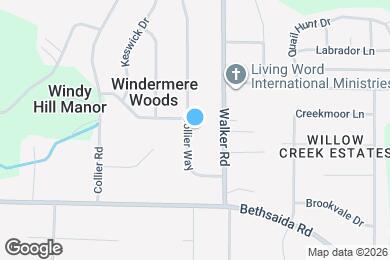 Map image of the property - 6798 Collier Way