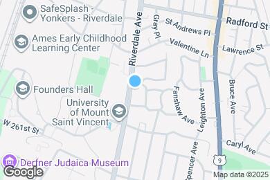 Map image of the property - 525-527-527 Riverdale Ave