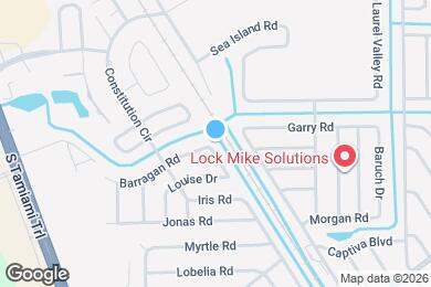 Map image of the property - 7347 Barragan Rd