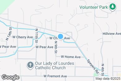 Map image of the property - 804 W Cherry Ave