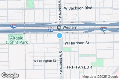 Map image of the property - 520 S Western Ave